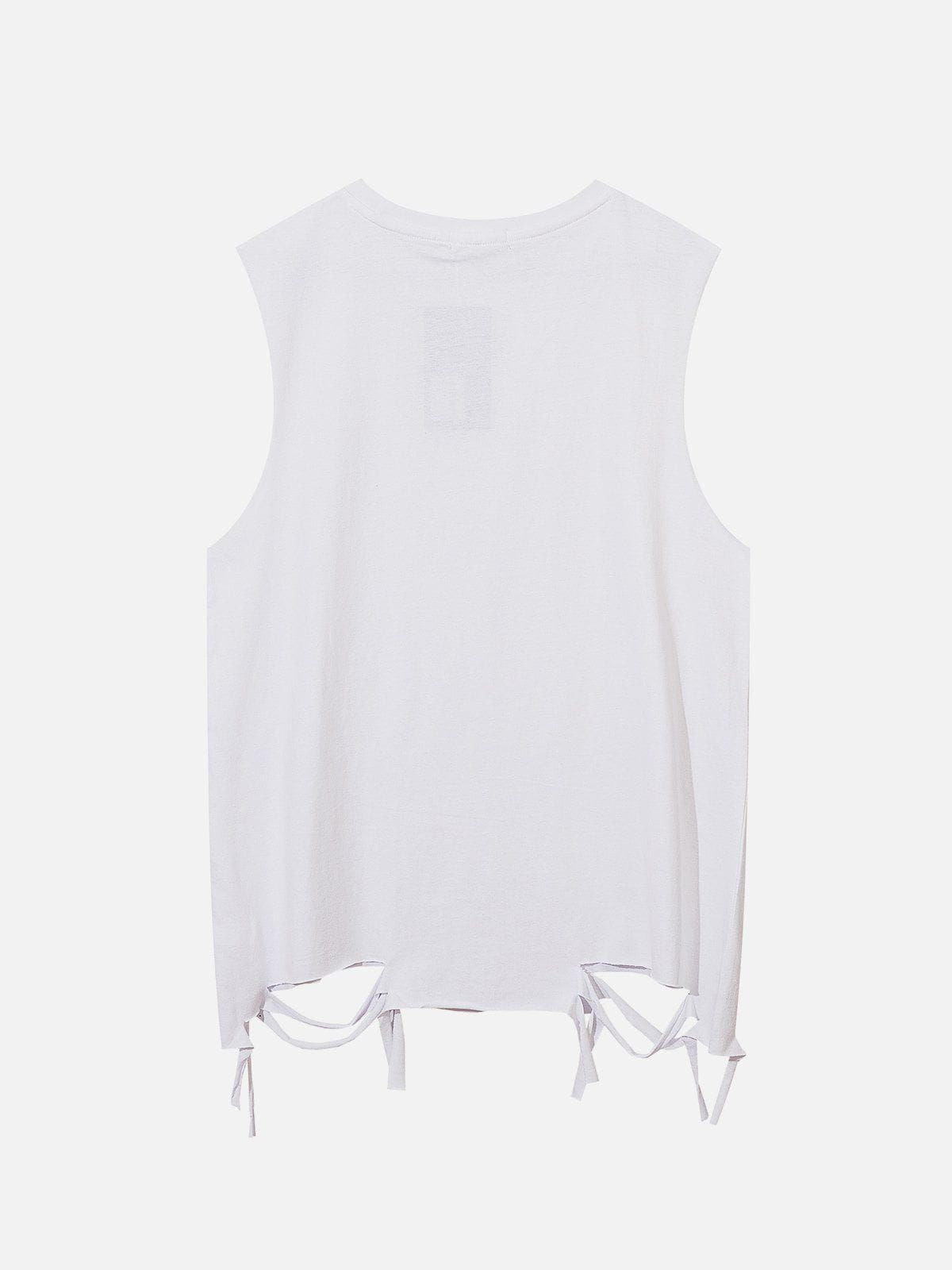 Broken Holes Necklace Tank Top sold by Aelfric Eden product image thumbnail 2