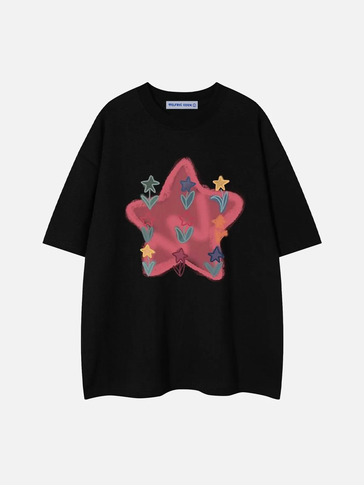 Aelfric Eden Star Flower Print Tee sold by Aelfric Eden product image thumbnail 3