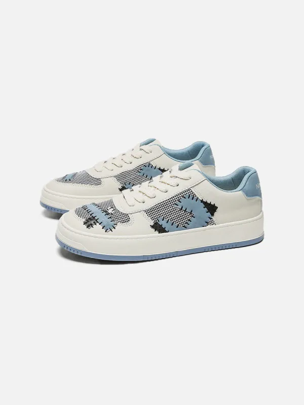 StarryClimb Color Blocking Patchwork Skate Shoes | Parallel