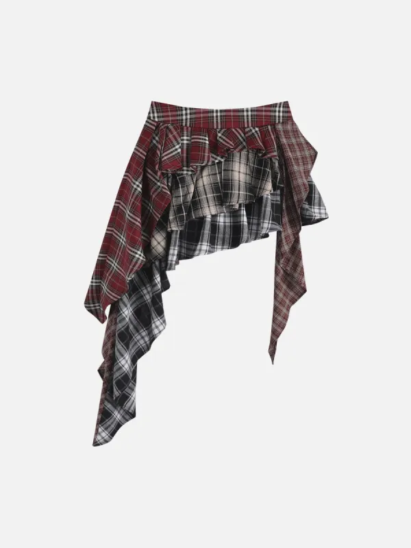 Aelfric Eden Multi Color Plaid Skirt sold by Aelfric Eden