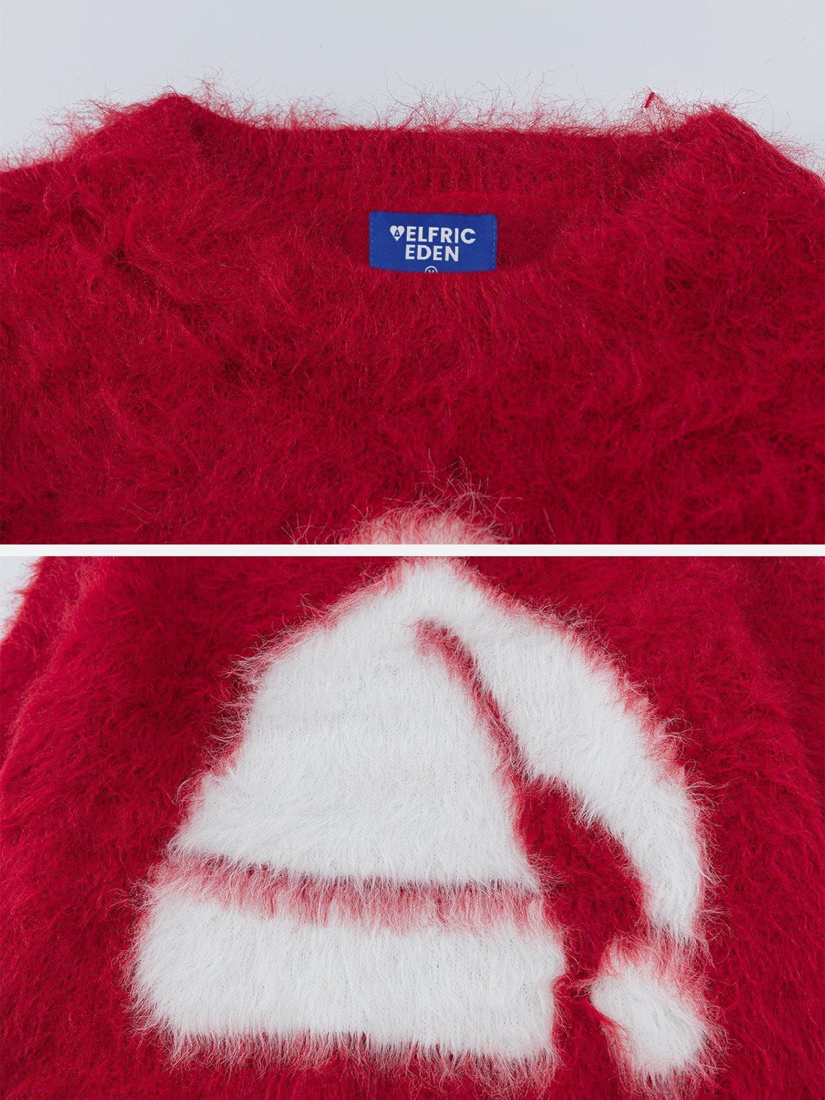 Aelfric Eden Christmas Hat Jacquard Sweater sold by Aelfric Eden product image thumbnail 4