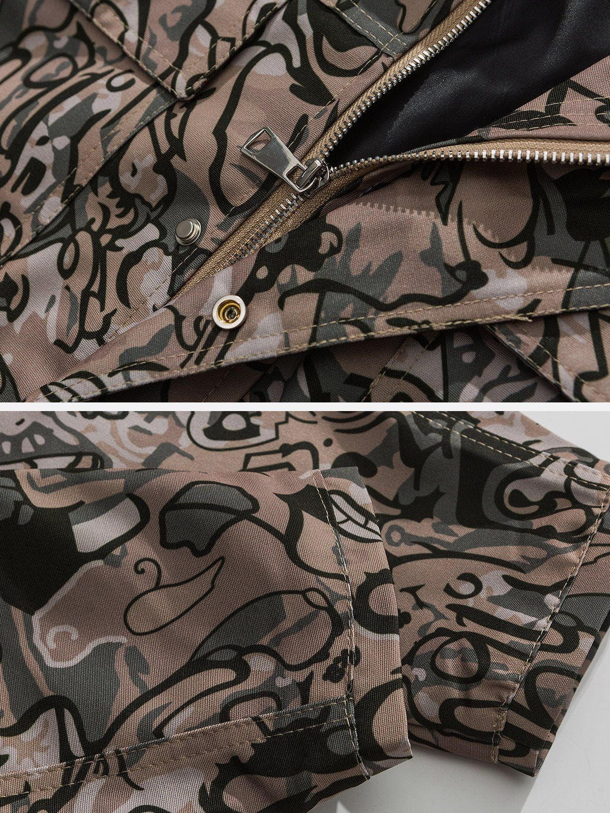 Aelfric Eden Camouflage Multi Pocket Jacket sold by Aelfric Eden product image thumbnail 3