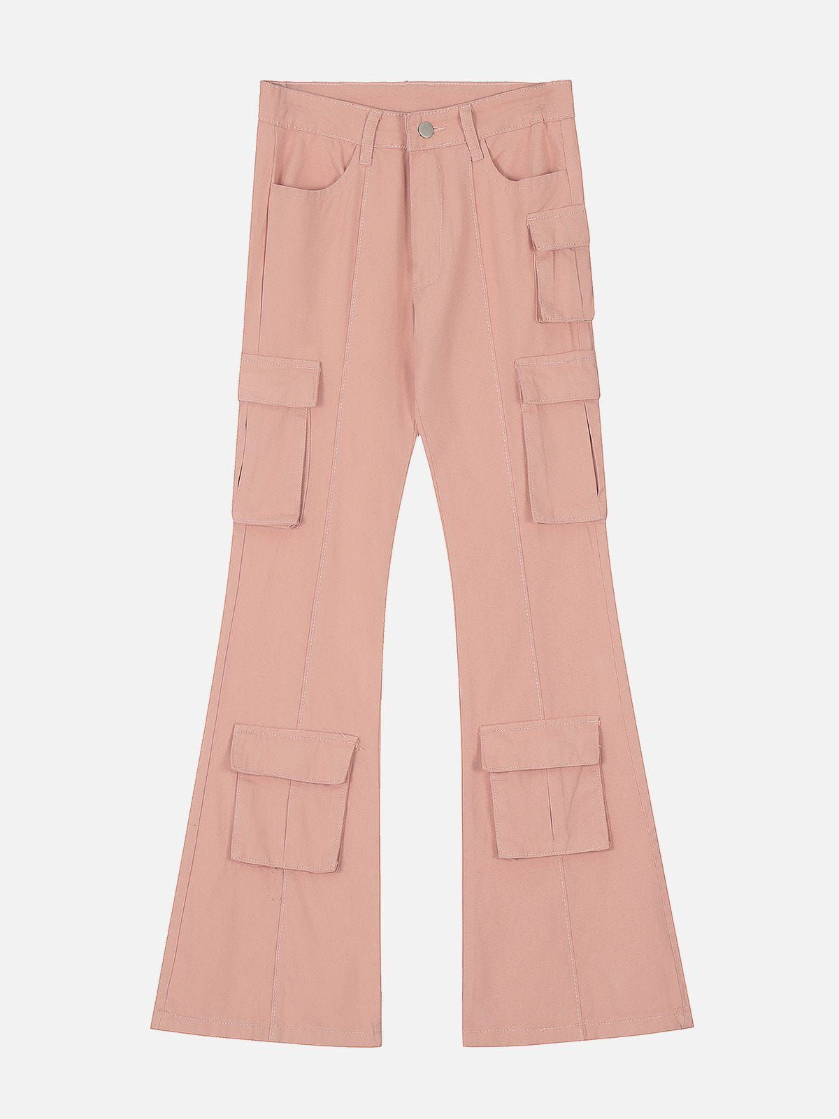 Asymmetrical Multi Pocket Cargo Pants sold by Aelfric Eden