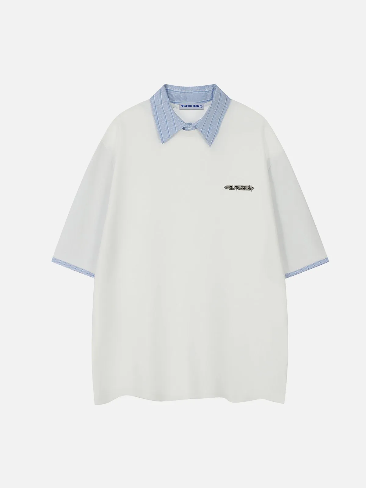 Aelfric Eden Plaid Polo Tee sold by Aelfric Eden