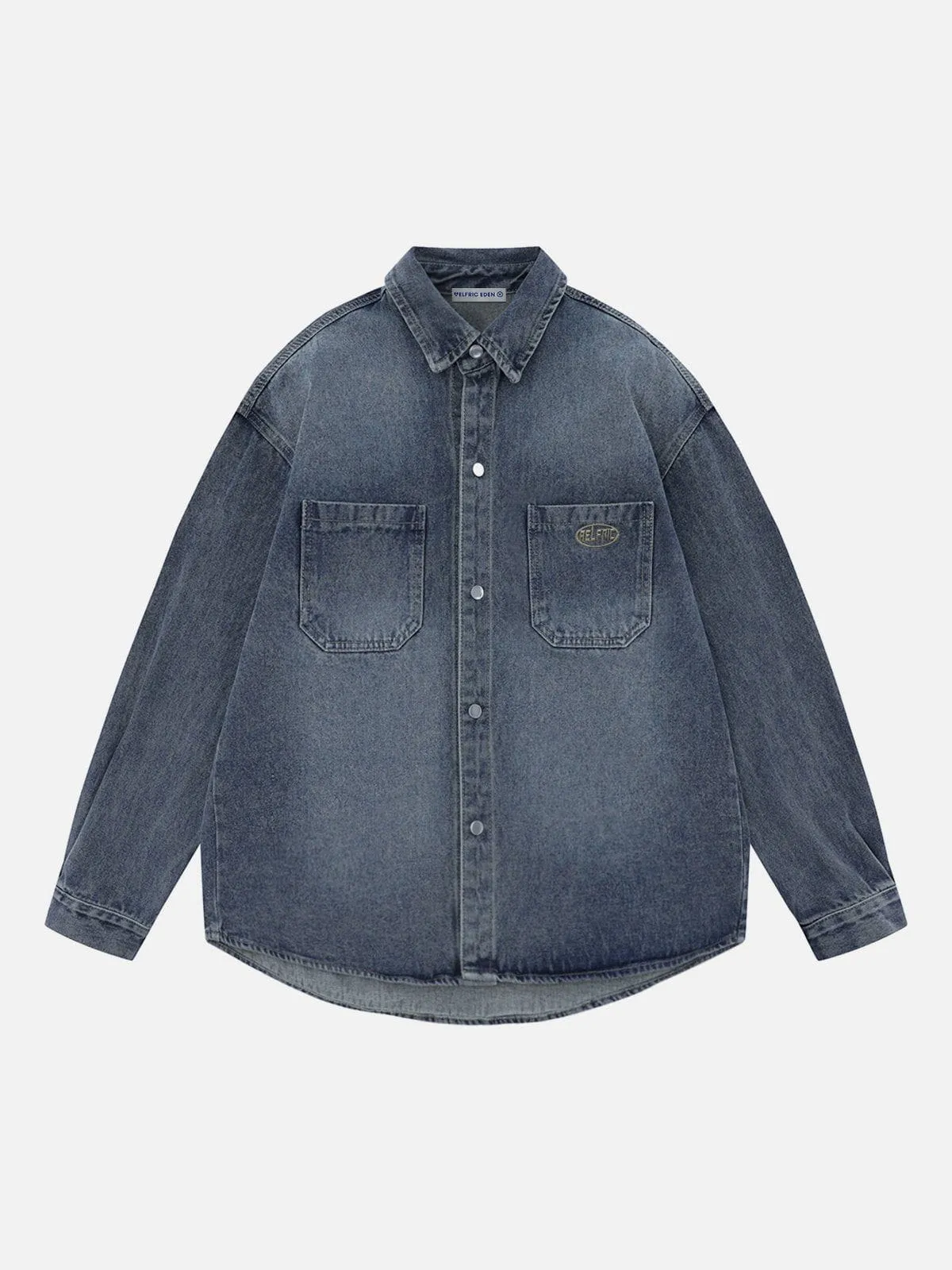 Aelfric Eden Vintage Denim Long Sleeve Shirt sold by Aelfric Eden product image thumbnail 2