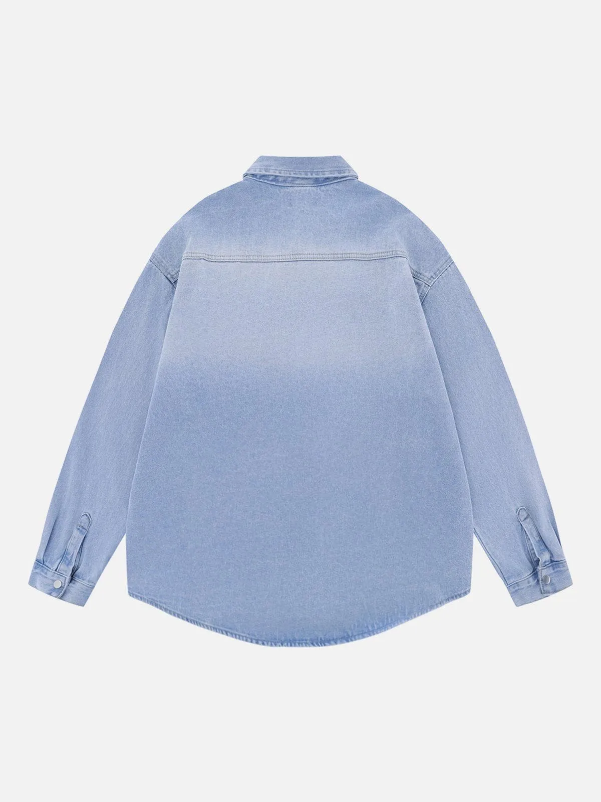 Aelfric Eden Vintage Denim Long Sleeve Shirt sold by Aelfric Eden product image thumbnail 3