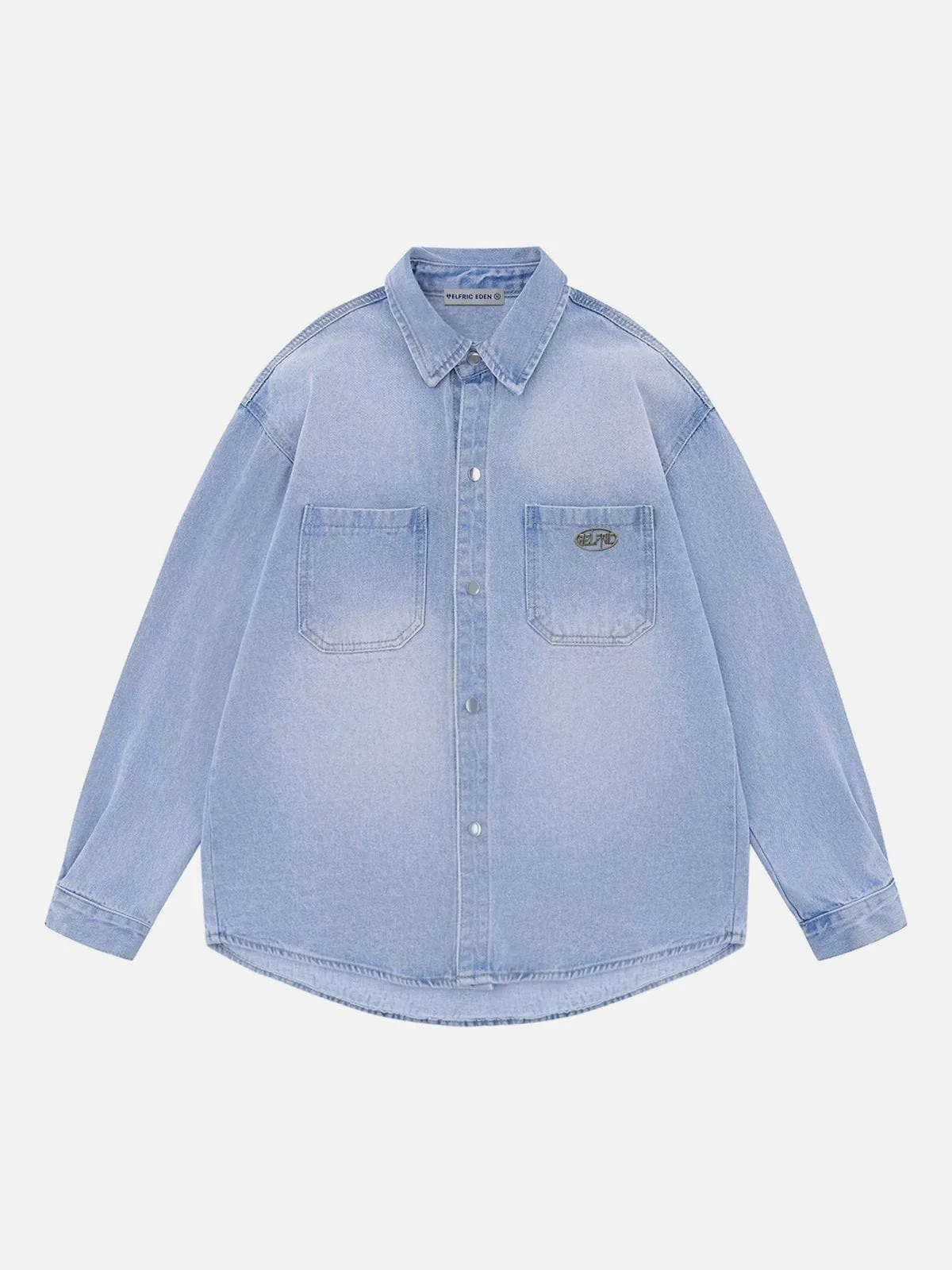 Aelfric Eden Vintage Denim Long Sleeve Shirt sold by Aelfric Eden