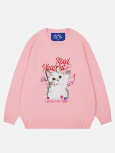 Aelfric Eden Cat Flocking Sweater sold by Aelfric Eden