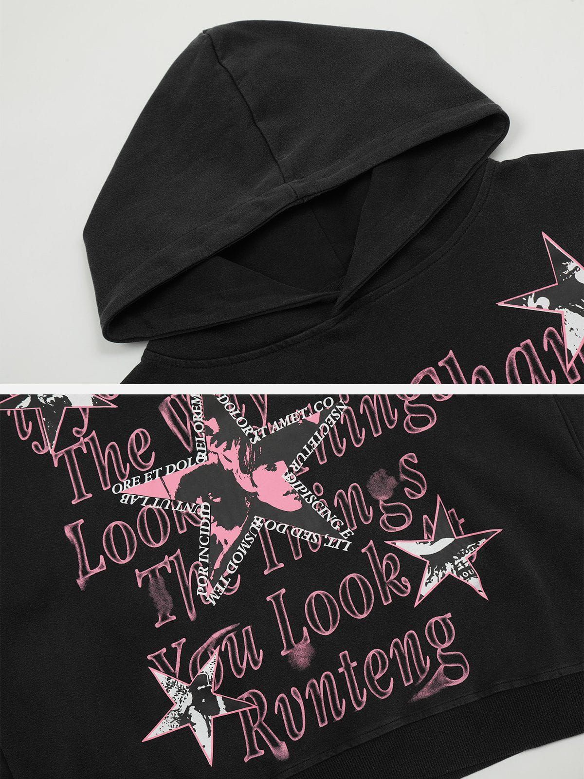 Aelfric Eden Star Portrait Graphic Hoodie sold by Aelfric Eden product image thumbnail 4