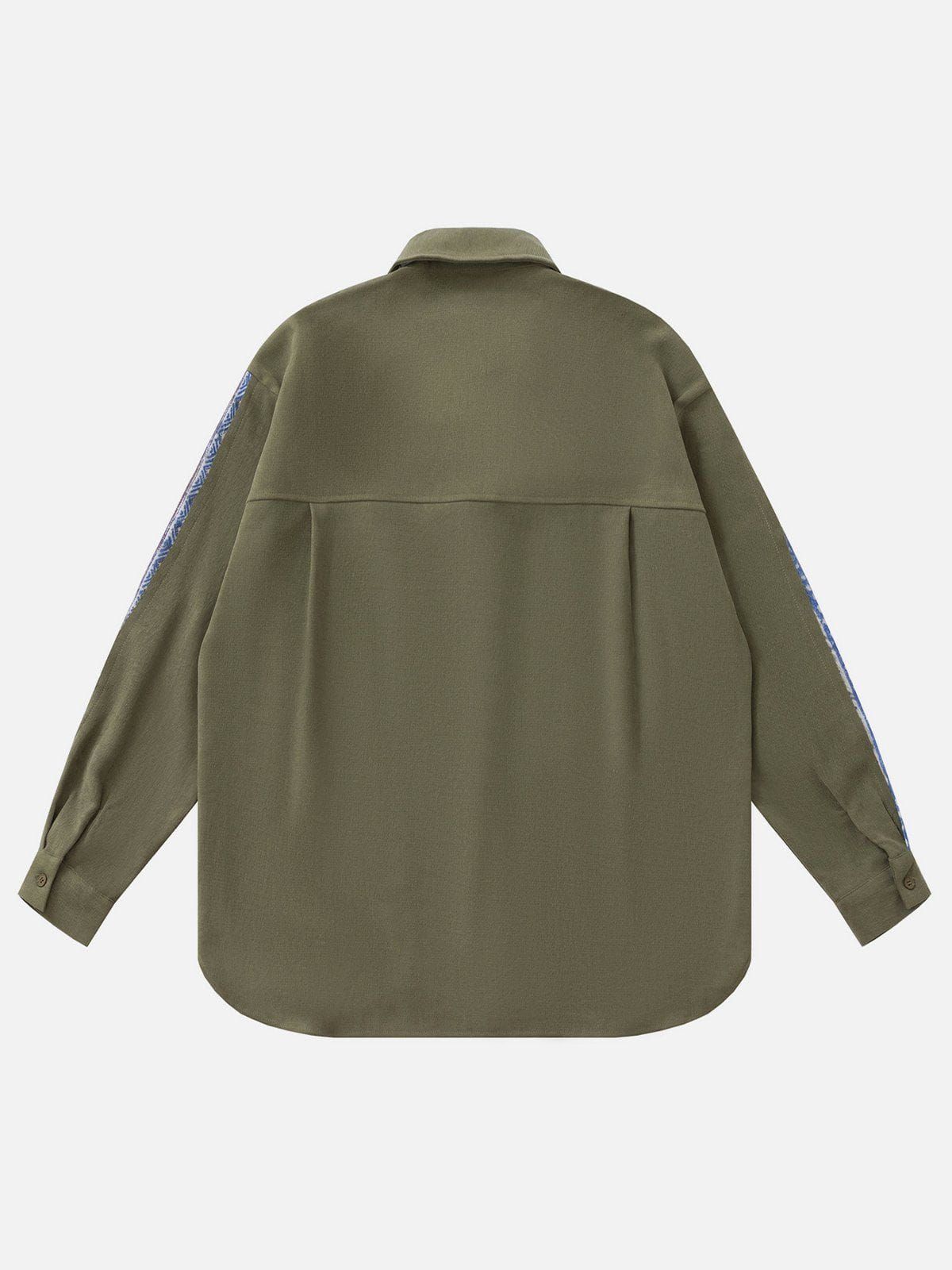 Aelfric Eden Ethnic Style Long Sleeve Shirt sold by Aelfric Eden product image thumbnail 3