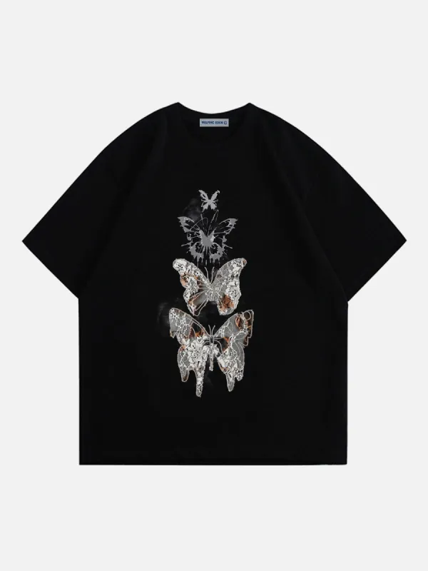 Aelfric Eden Burn Lace Butterfly Tee sold by Aelfric Eden