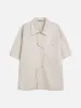 Aelfric Eden Irregular Placket Short Sleeve Shirt sold by Aelfric Eden