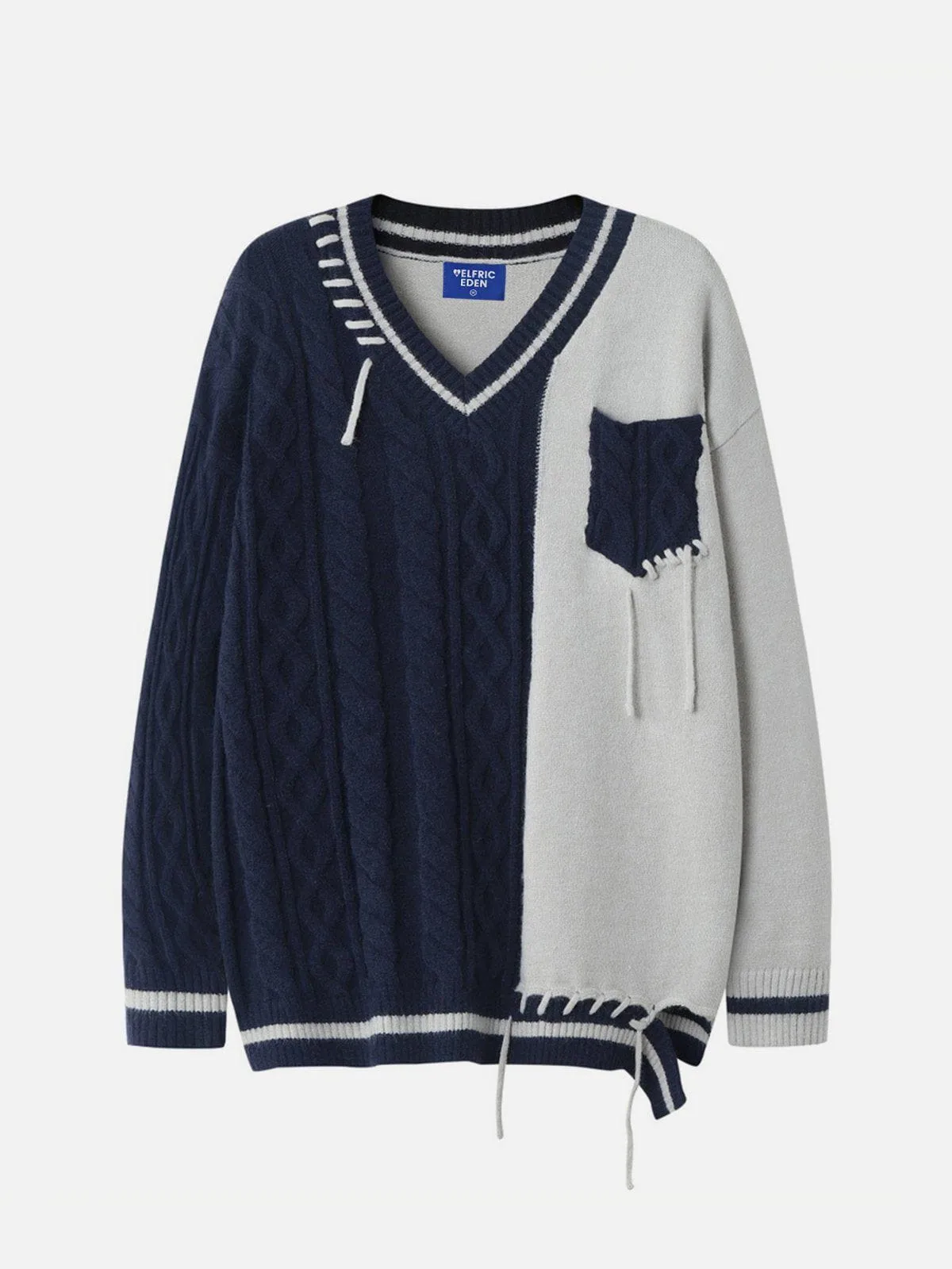 Aelfric Eden Patchwork Crochet Sweater sold by Aelfric Eden product image thumbnail 2