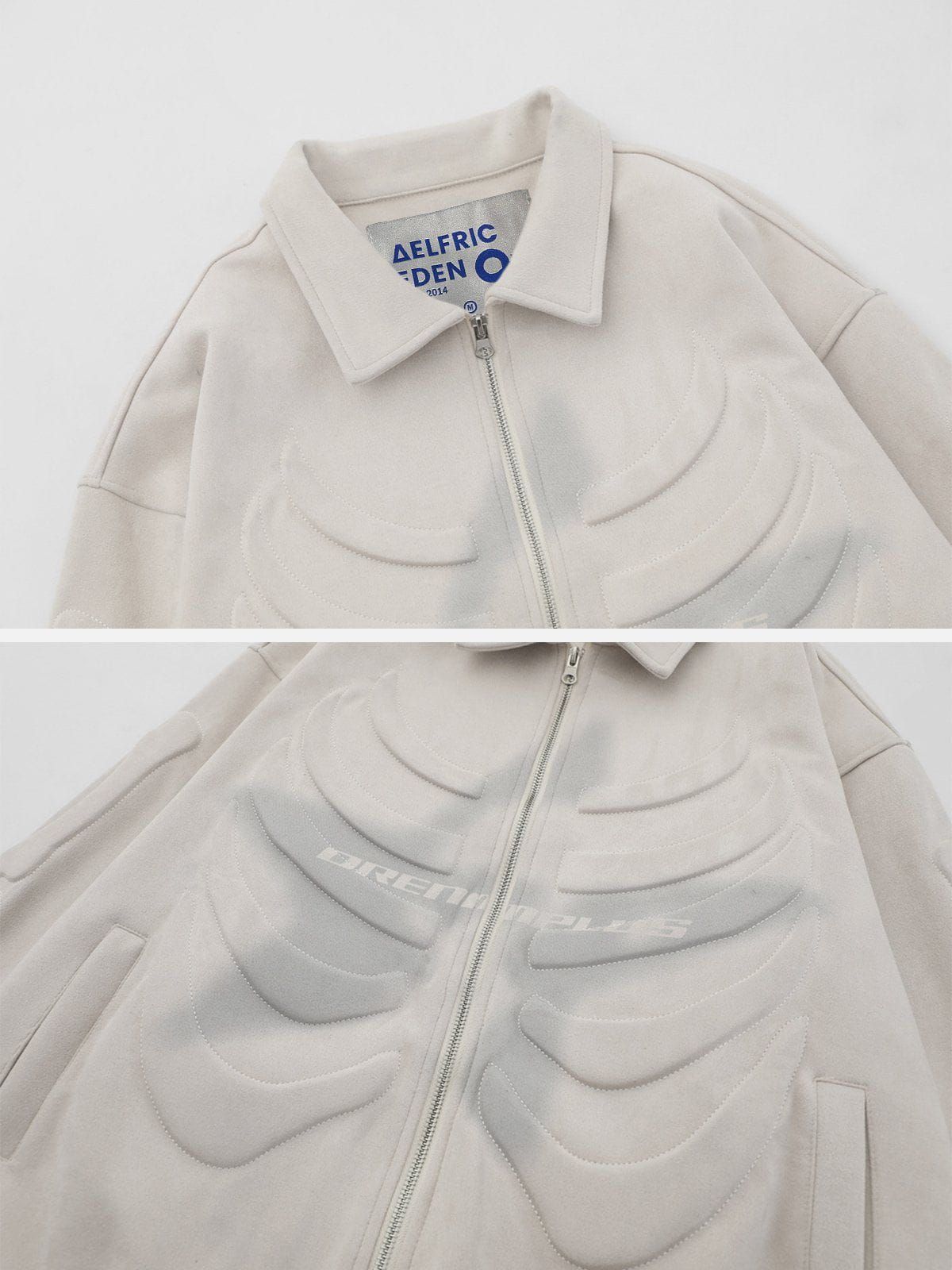 Aelfric Eden Skull Emboss Star Print Jacket sold by Aelfric Eden product image thumbnail 4