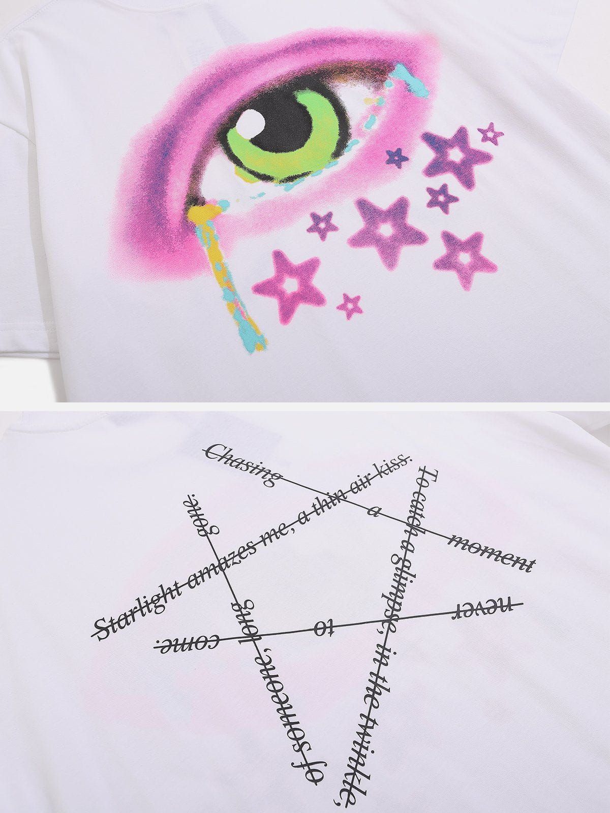Aelfric Eden Eyes Print Tee sold by Aelfric Eden product image thumbnail 4