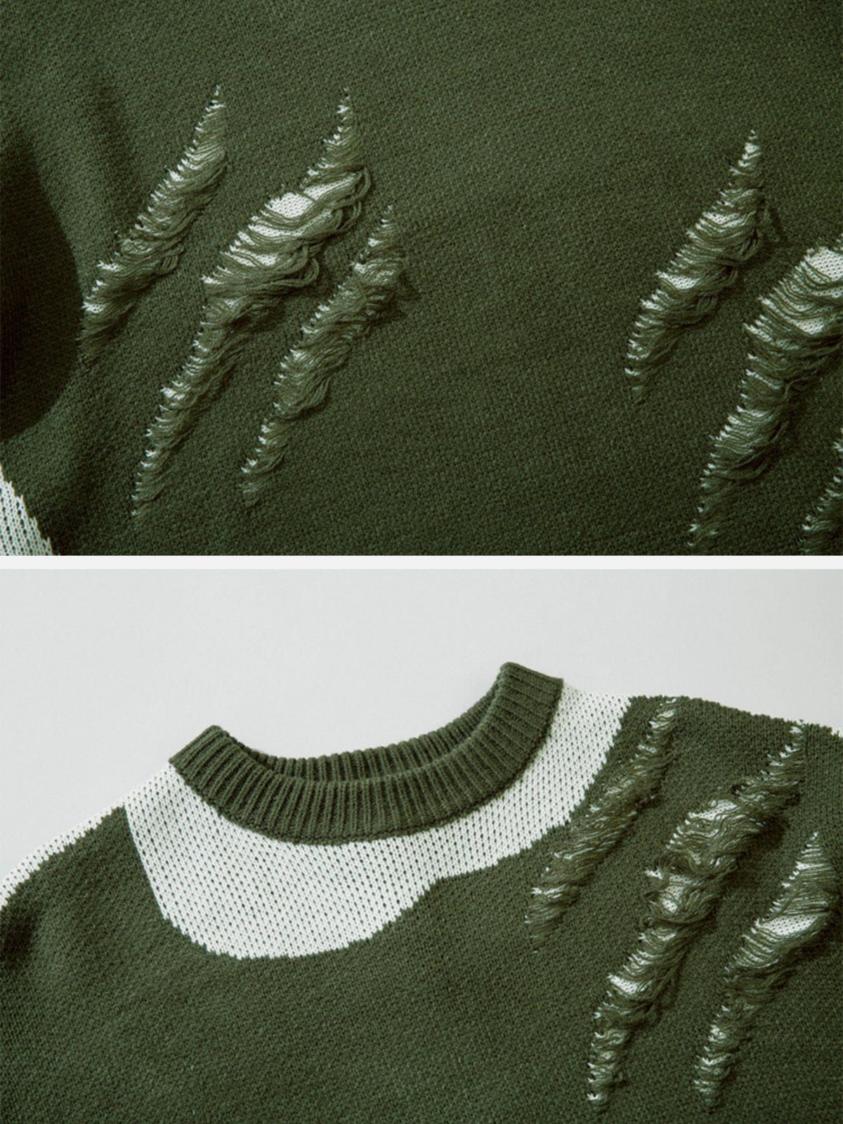 Aelfric Eden Irregular Holes Sweater sold by Aelfric Eden product image thumbnail 4