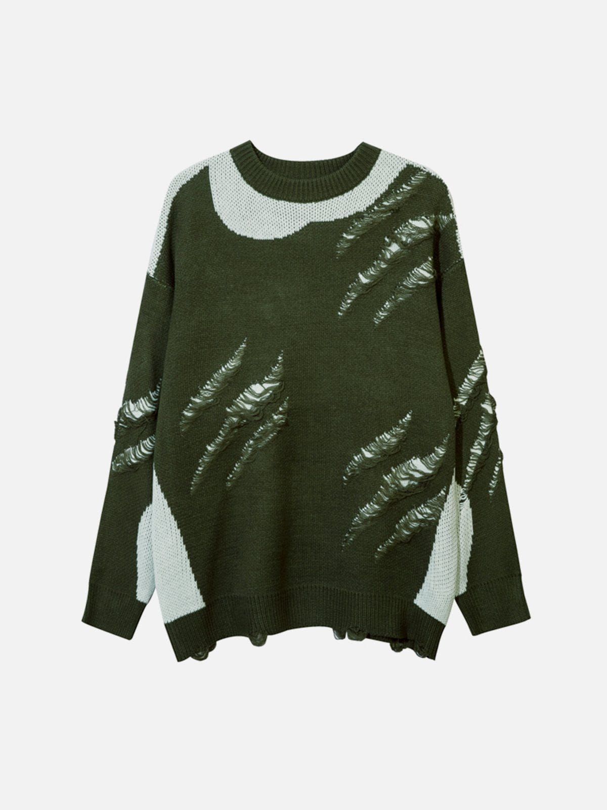 Aelfric Eden Irregular Holes Sweater sold by Aelfric Eden