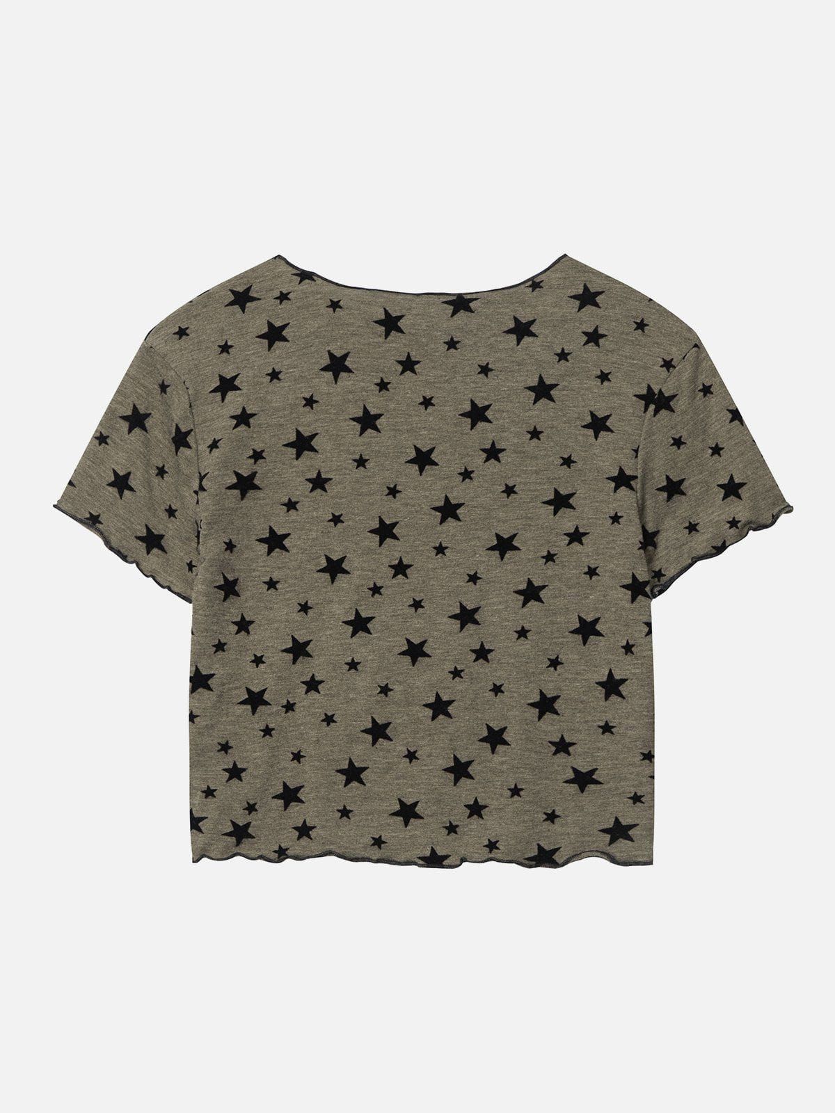 V-neck Star Print Tee sold by Aelfric Eden product image thumbnail 5