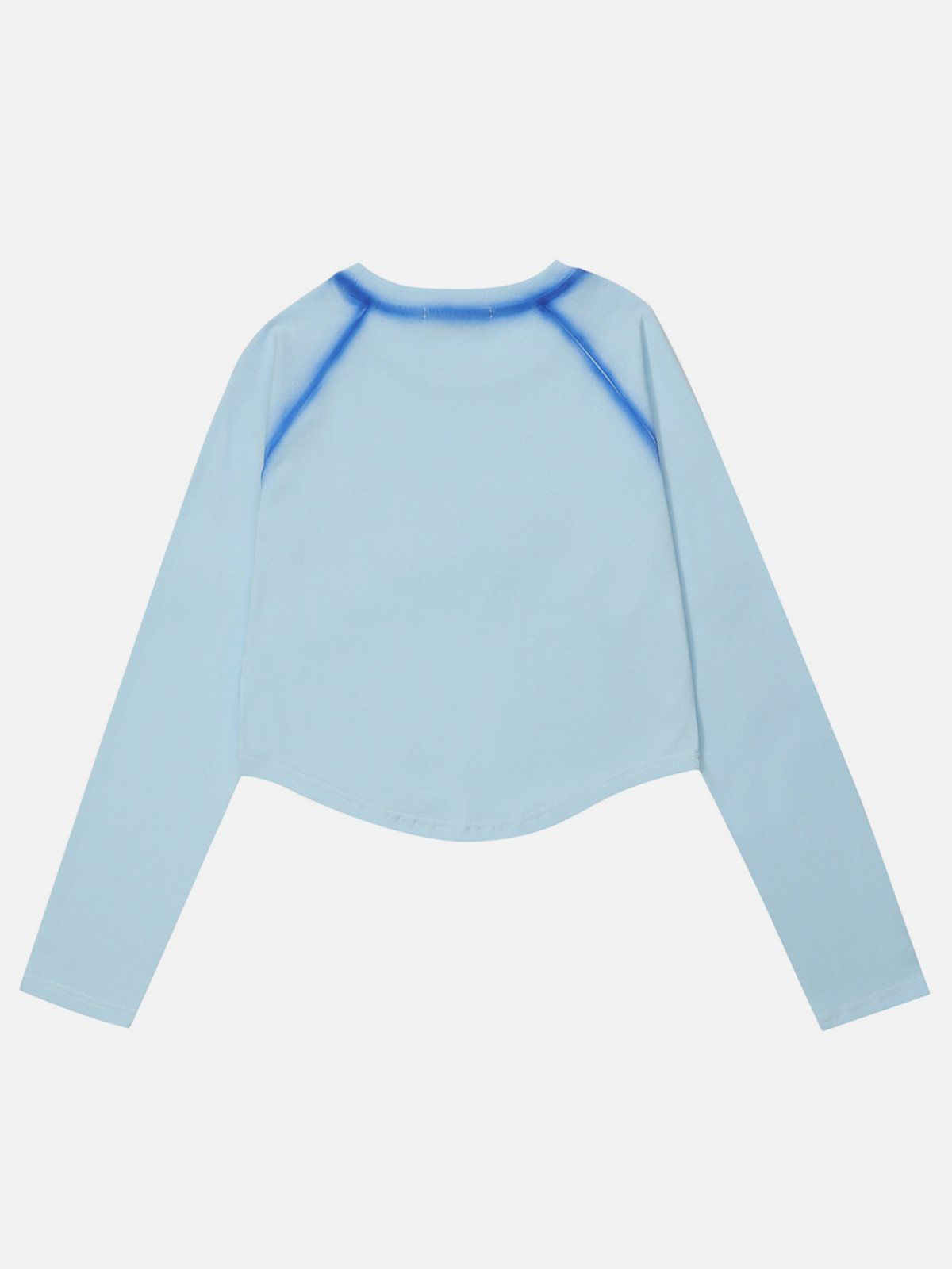 Irregular Hem Letter Print Long Sleeve sold by Aelfric Eden product image thumbnail 3