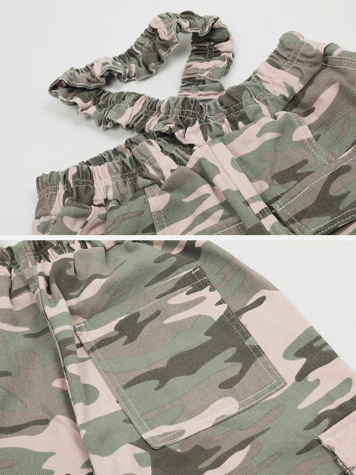 Camouflage Multi-Pocket Cargo Pants sold by Aelfric Eden product image thumbnail 3