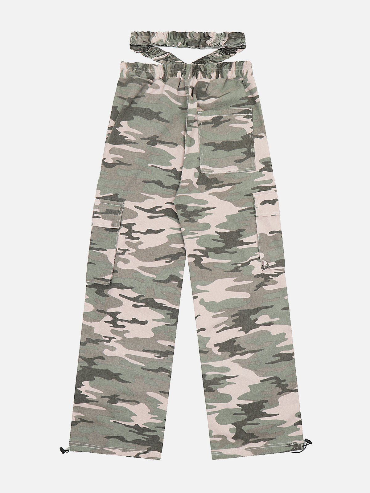 Camouflage Multi-Pocket Cargo Pants sold by Aelfric Eden product image thumbnail 2