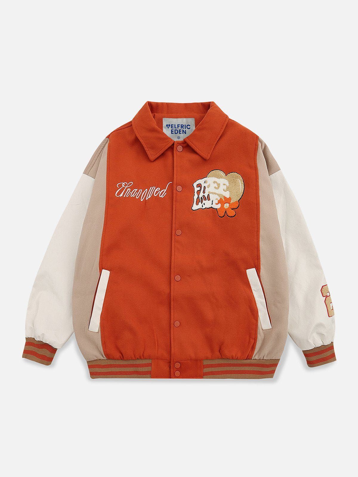 Aelfric Eden Color Blocking Varsity Jacket sold by Aelfric Eden product image thumbnail 2