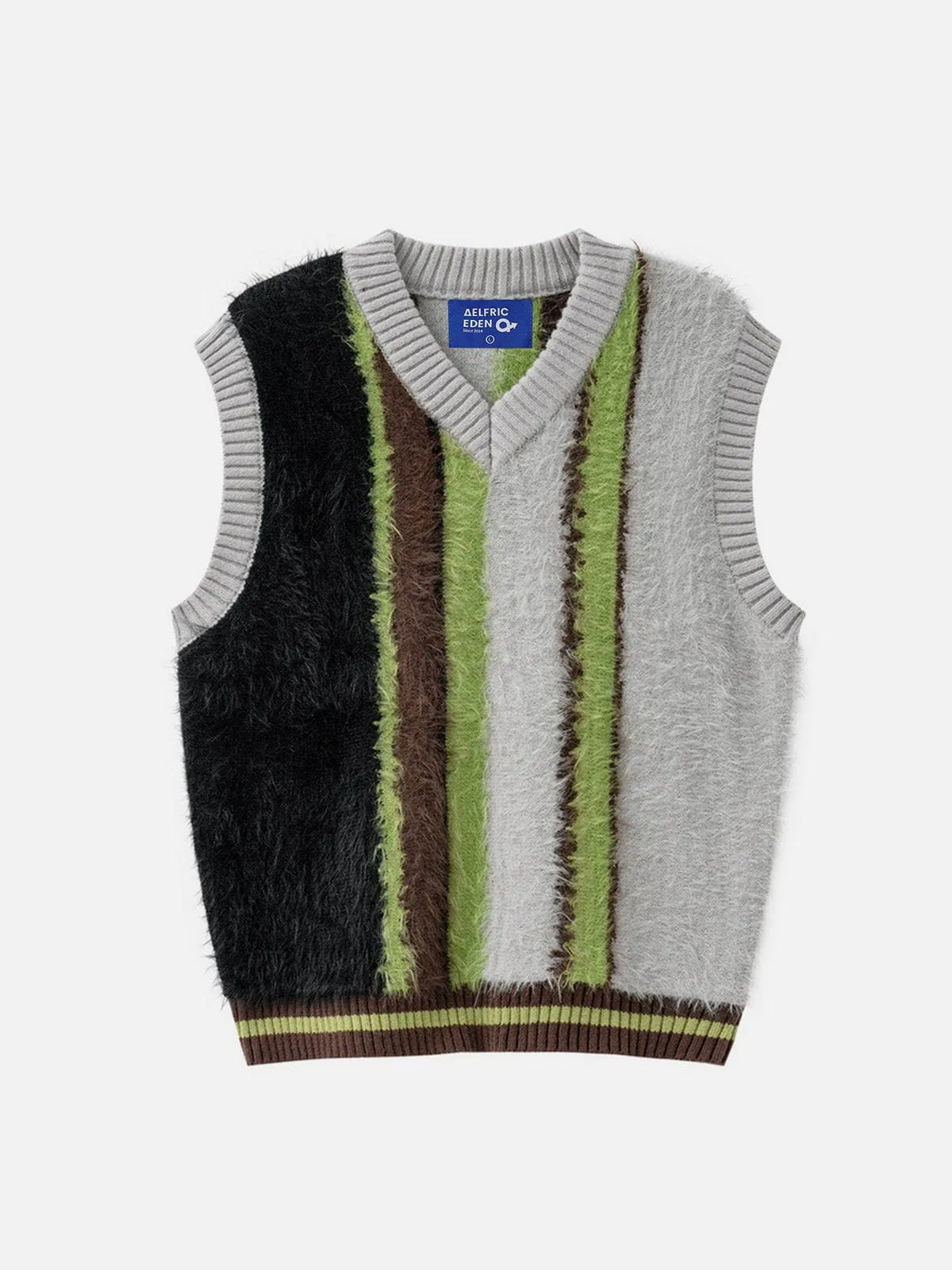 Aelfric Eden Color Blocking Line Sweater Vest sold by Aelfric Eden