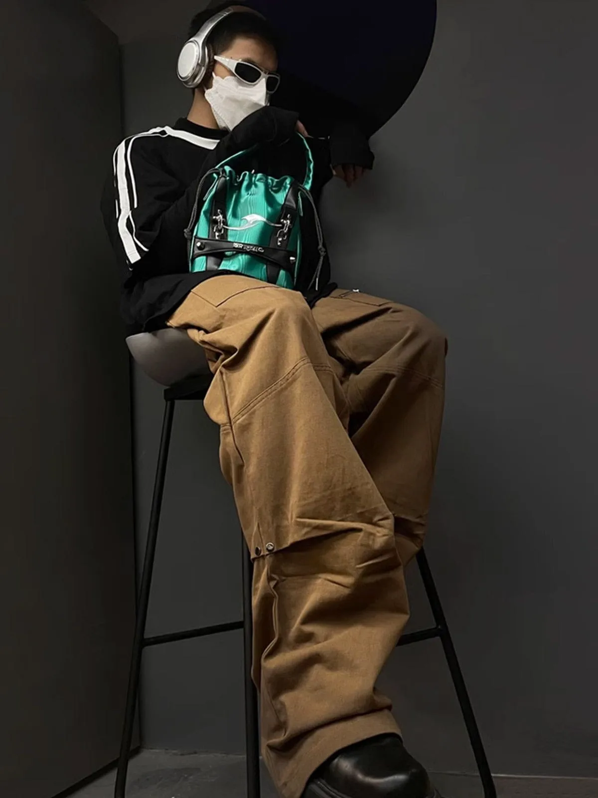 Metal Buckle Drawstring Bag sold by Aelfric Eden product image thumbnail 2