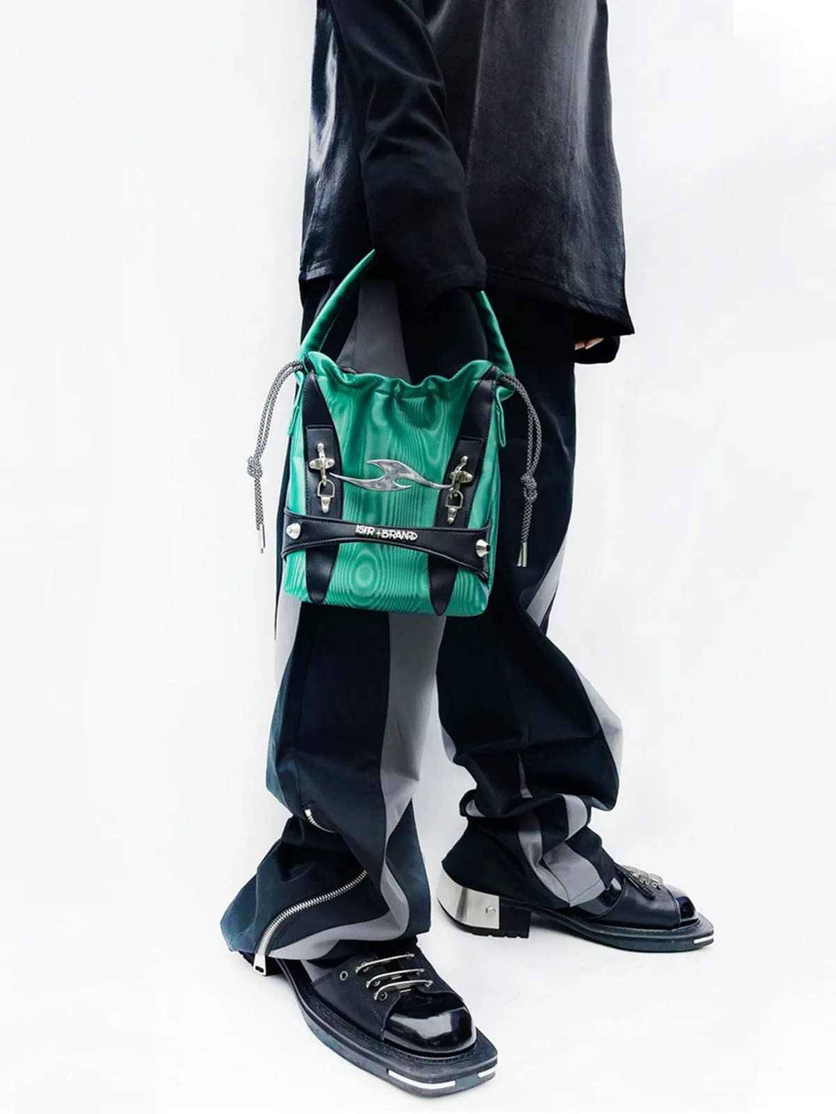 Metal Buckle Drawstring Bag sold by Aelfric Eden product image thumbnail 3