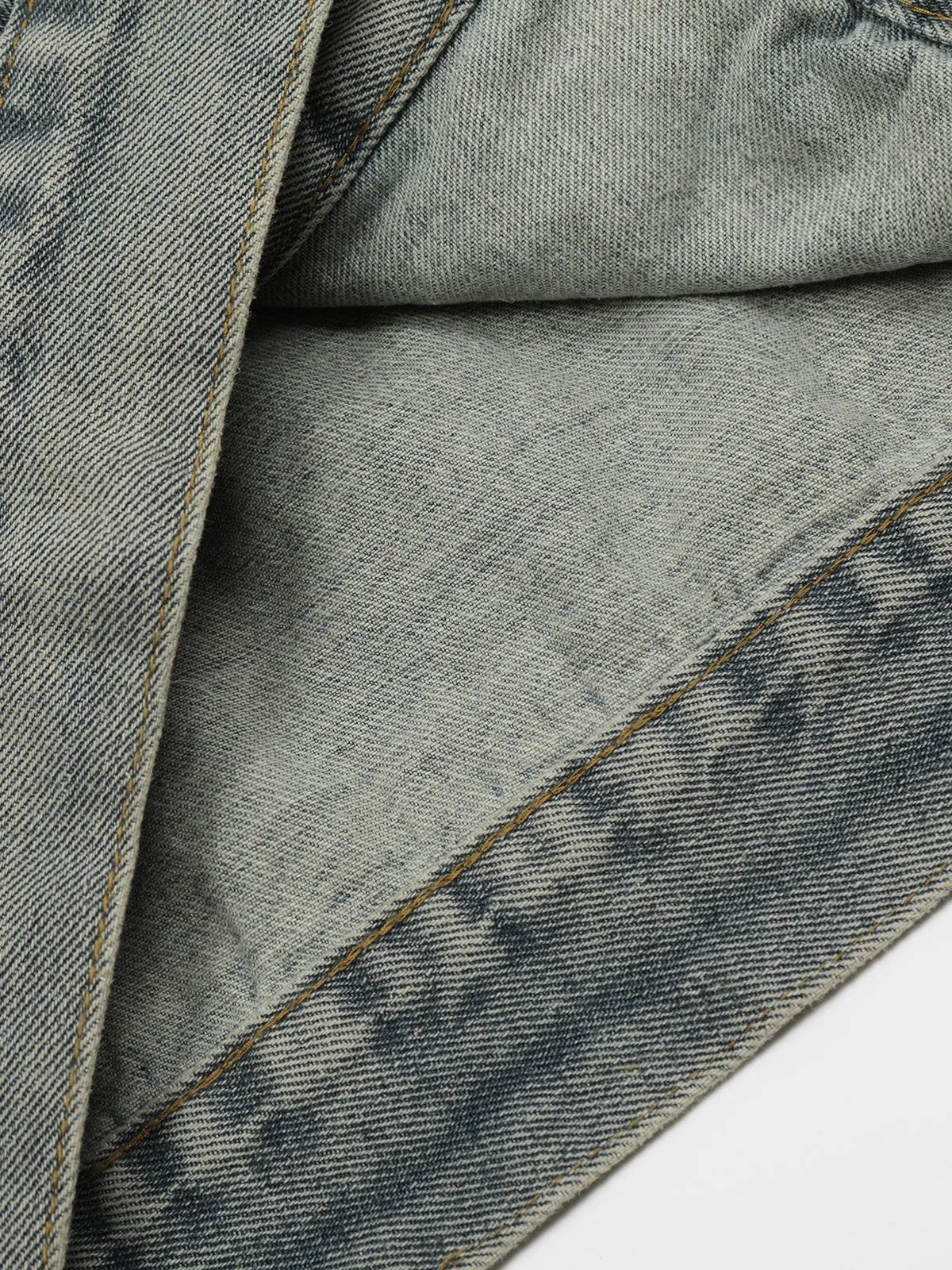 Aelfric Eden Fringe Distressed Denim Jacket sold by Aelfric Eden product image thumbnail 4