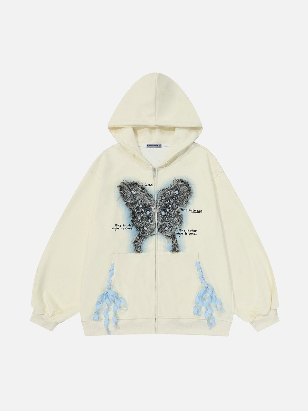 Aelfric Eden Denim Butterfly Hoodie sold by Aelfric Eden