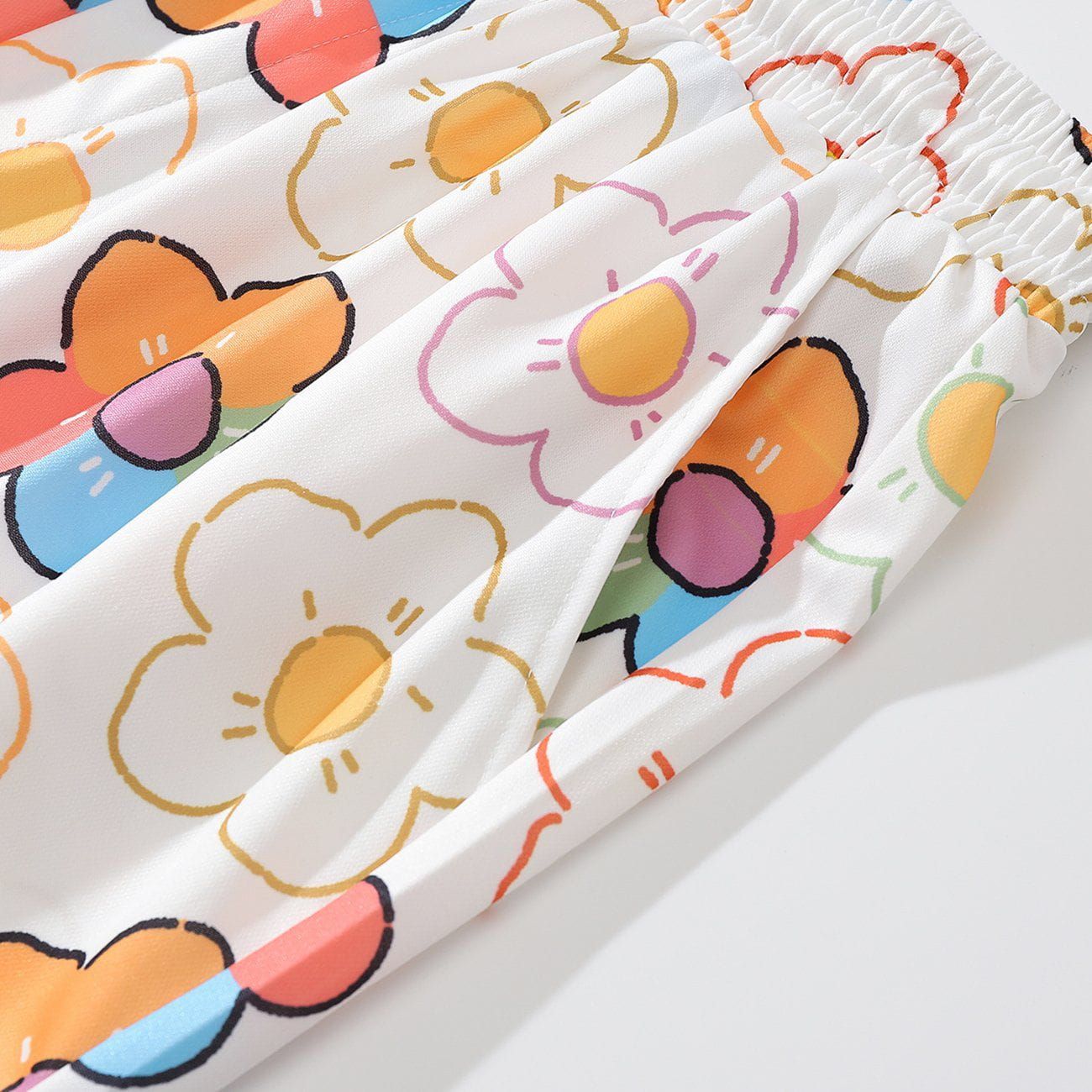 Aelfric Eden Cartoon Flowers Shorts sold by Aelfric Eden product image thumbnail 4