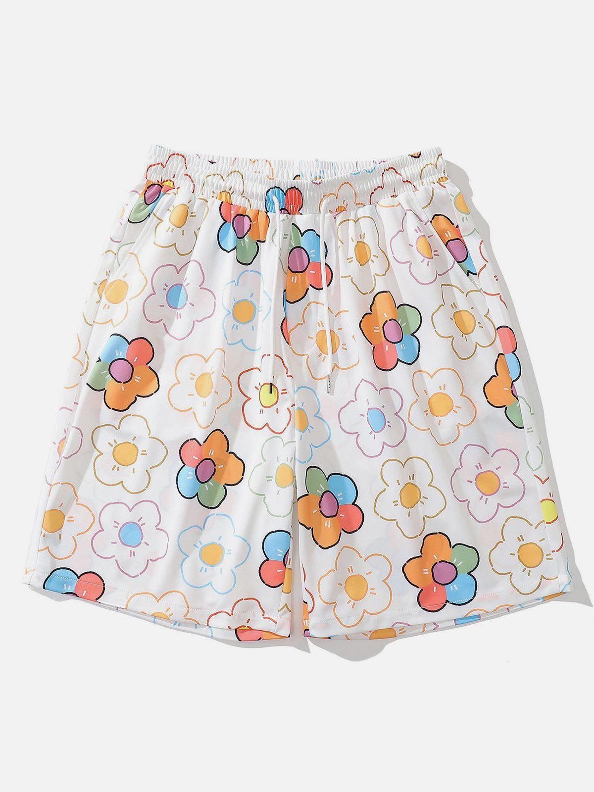 Aelfric Eden Cartoon Flowers Shorts sold by Aelfric Eden