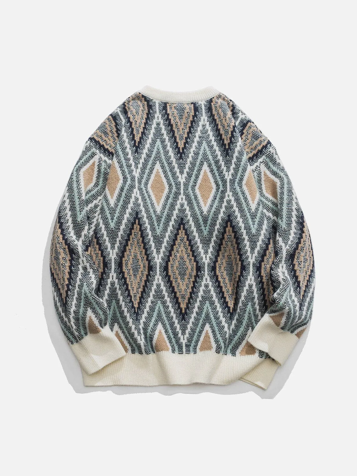 Aelfric Eden Ethnic Style Rhombus Sweater sold by Aelfric Eden product image thumbnail 4
