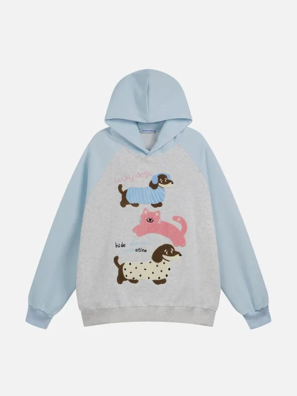 Aelfric Eden Flocking Cute Animal Hoodie sold by Aelfric Eden