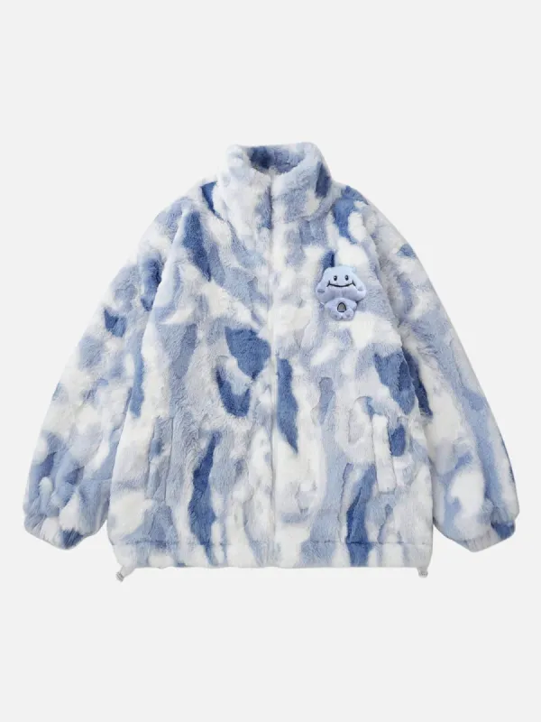 Aelfric Eden Gradient Tie Dye Fleece Jacket sold by Aelfric Eden