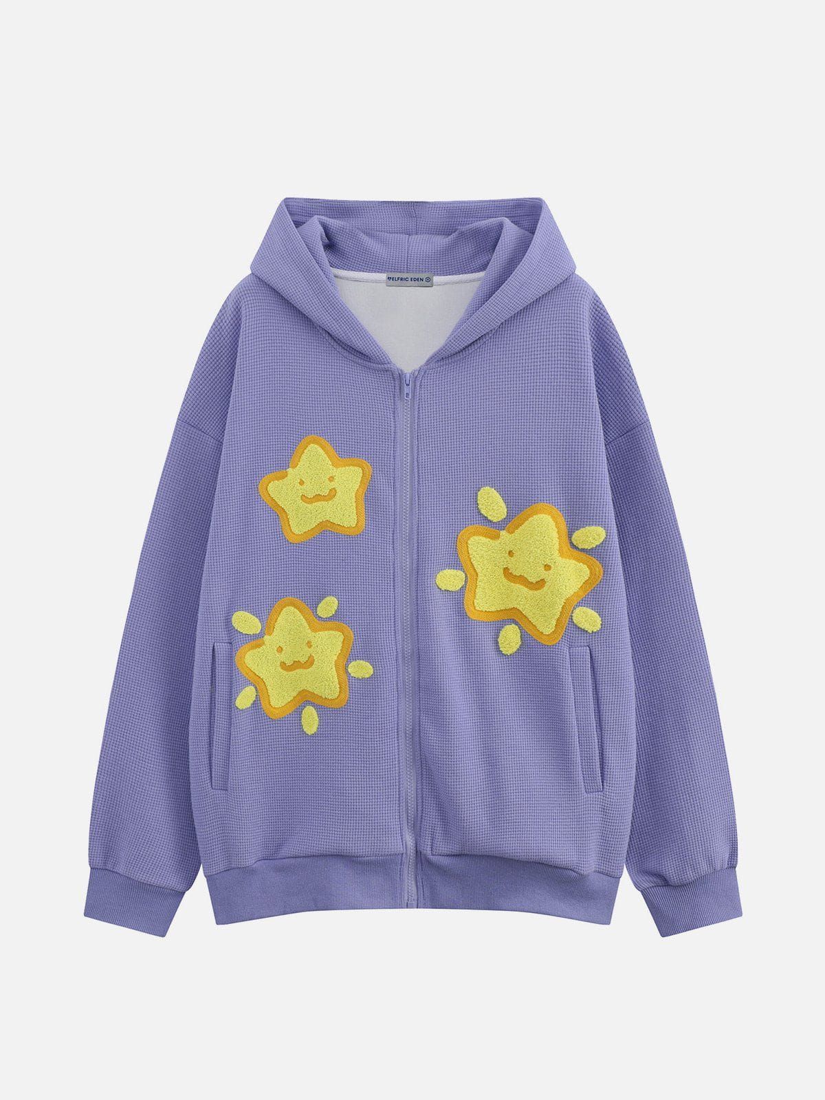 Aelfric Eden Star Towel Embroidery Hoodie sold by Aelfric Eden