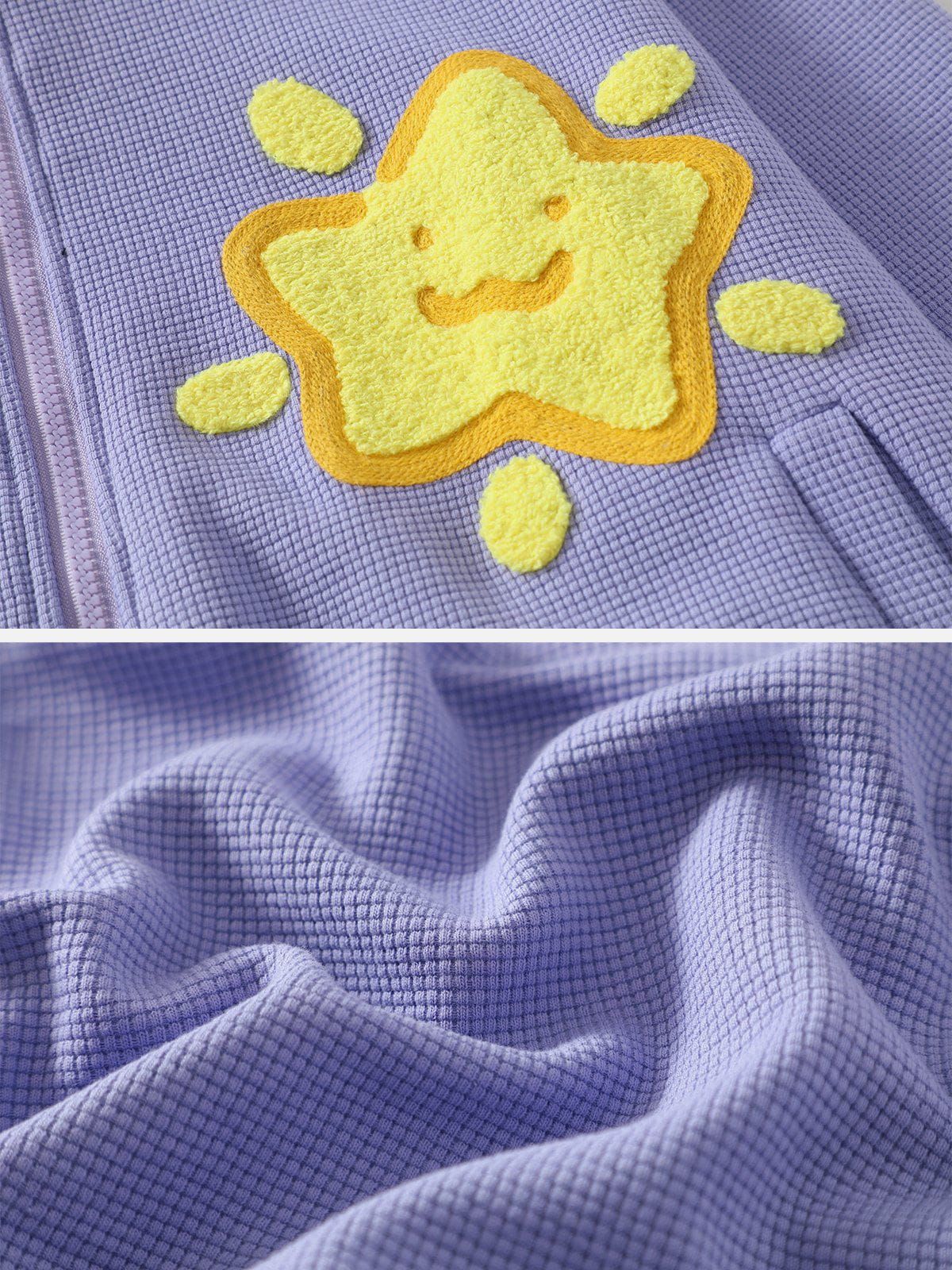 Aelfric Eden Star Towel Embroidery Hoodie sold by Aelfric Eden product image thumbnail 4