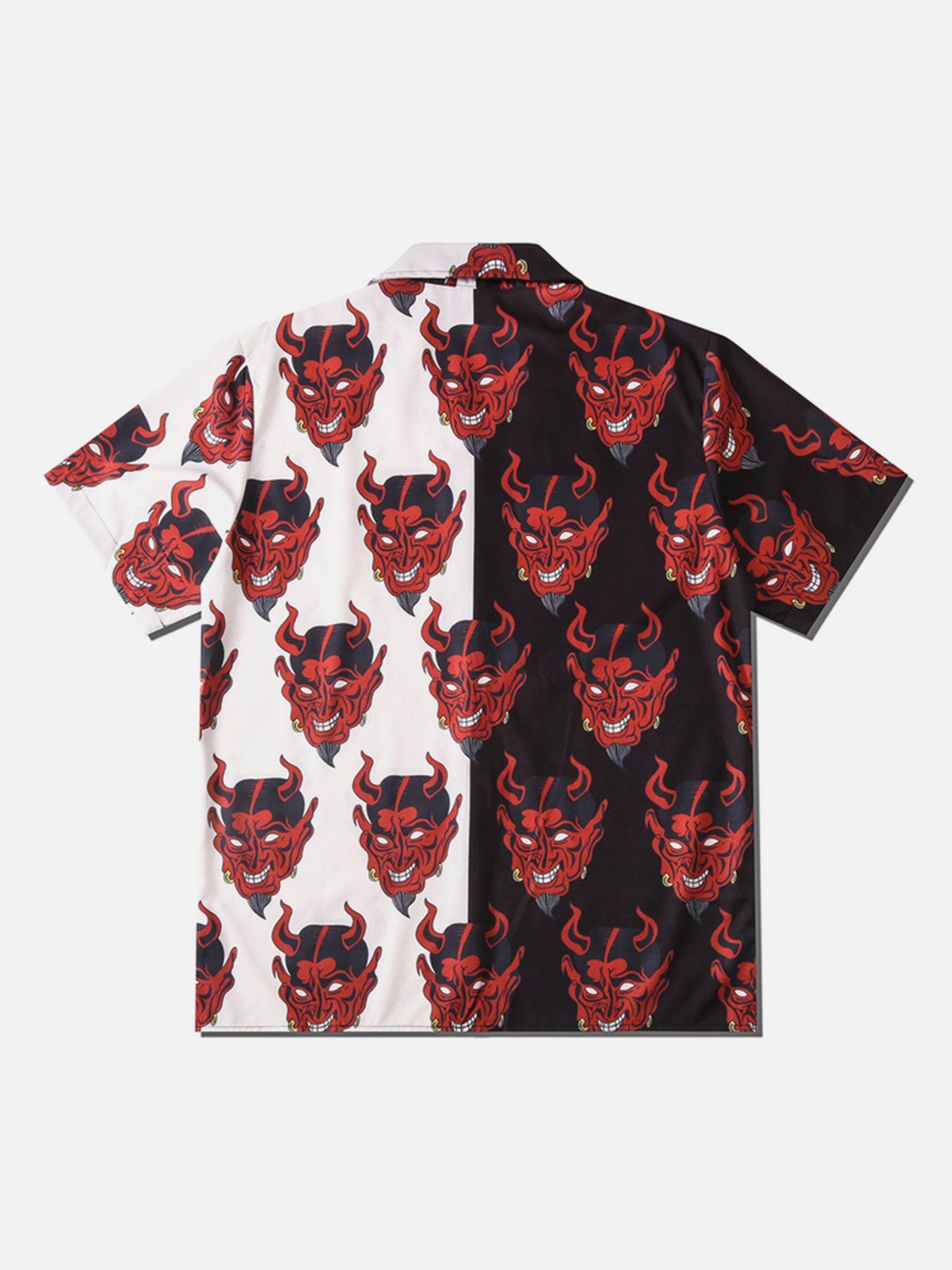 Aelfric Eden Patchwork Devil Short Sleeve Shirt sold by Aelfric Eden product image thumbnail 2