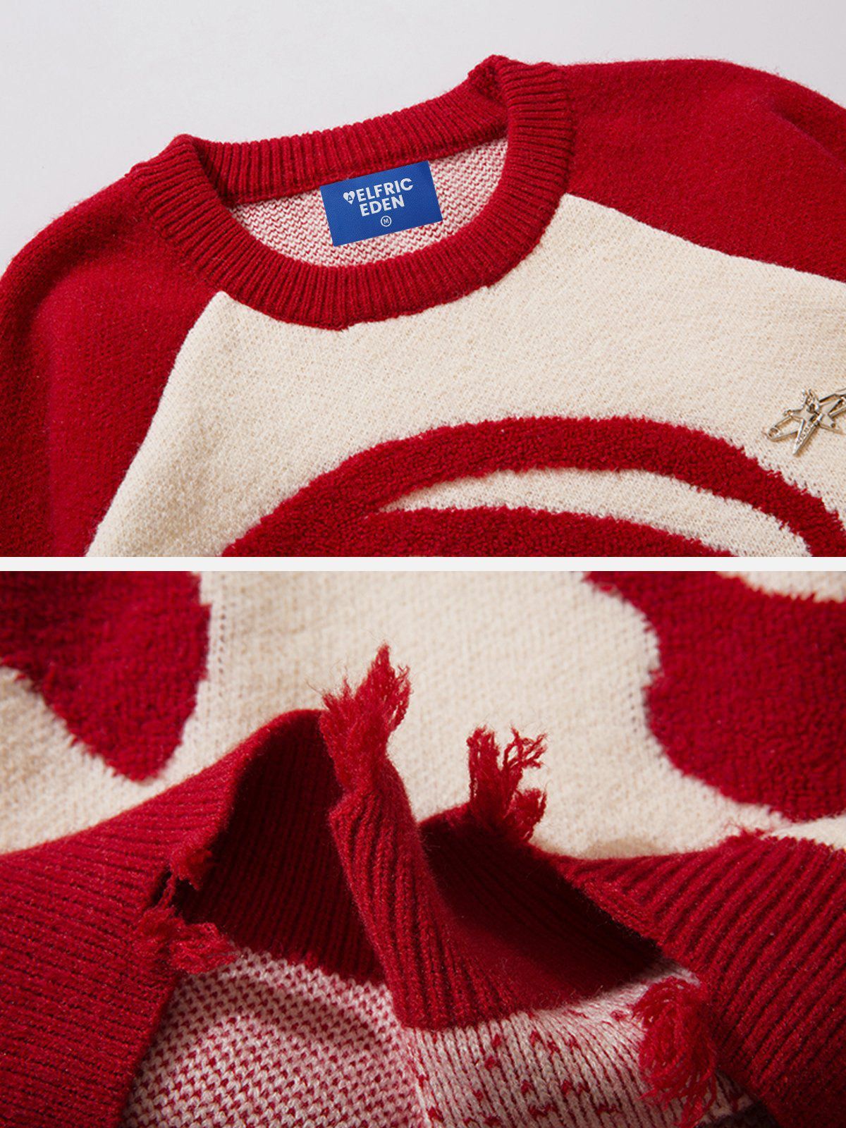 Aelfric Eden Cute Jackrabbit Embroidered Sweater sold by Aelfric Eden product image thumbnail 5