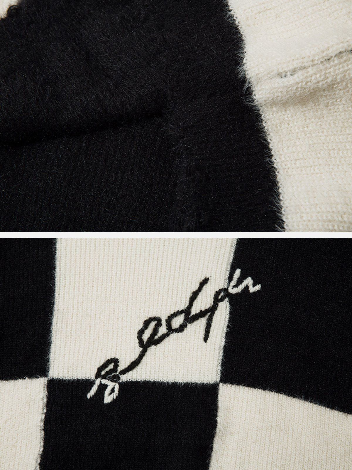 Aelfric Eden Patchwork Hooded Sweater sold by Aelfric Eden product image thumbnail 4