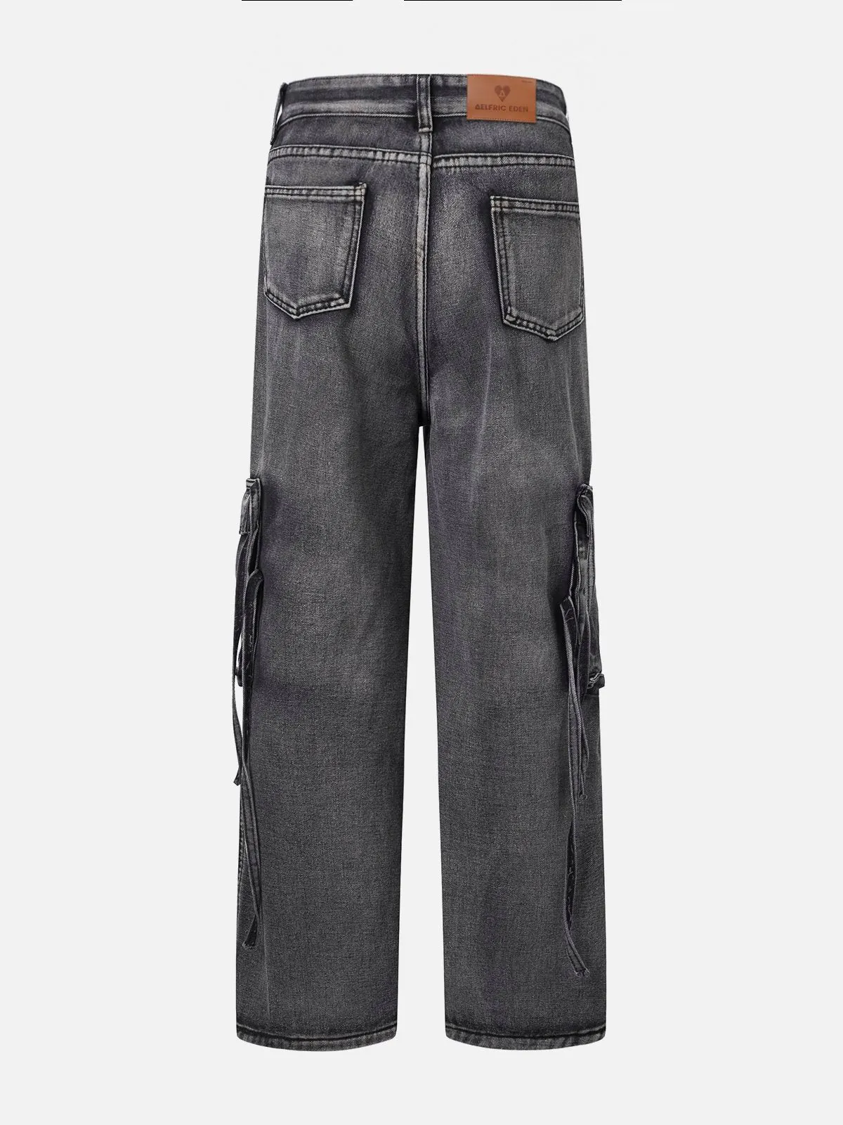 Aelfric Eden Slit Multi Pocket Washed Jeans sold by Aelfric Eden product image thumbnail 3