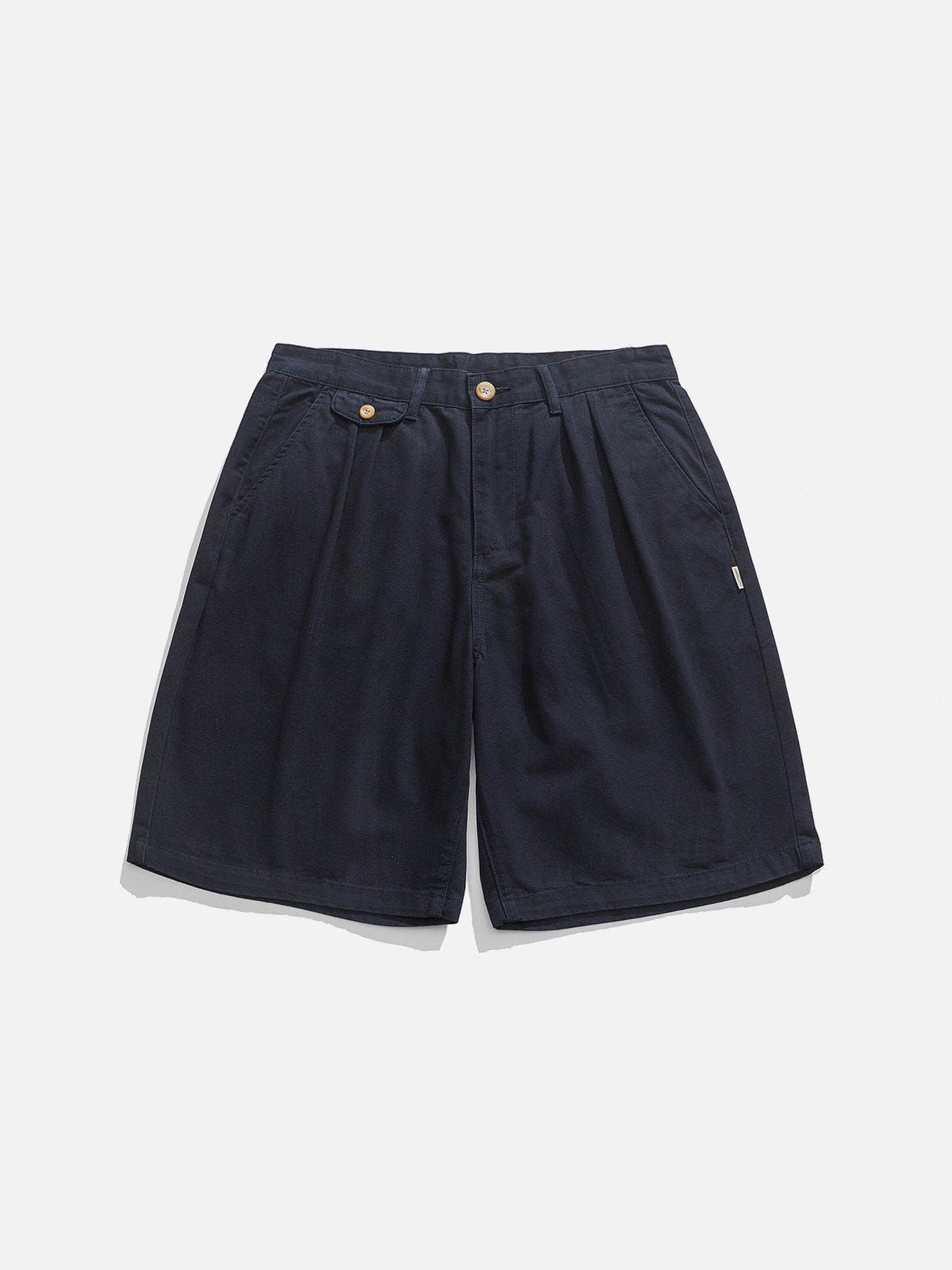 Solid Essential Cotton Shorts sold by Aelfric Eden product image thumbnail 3