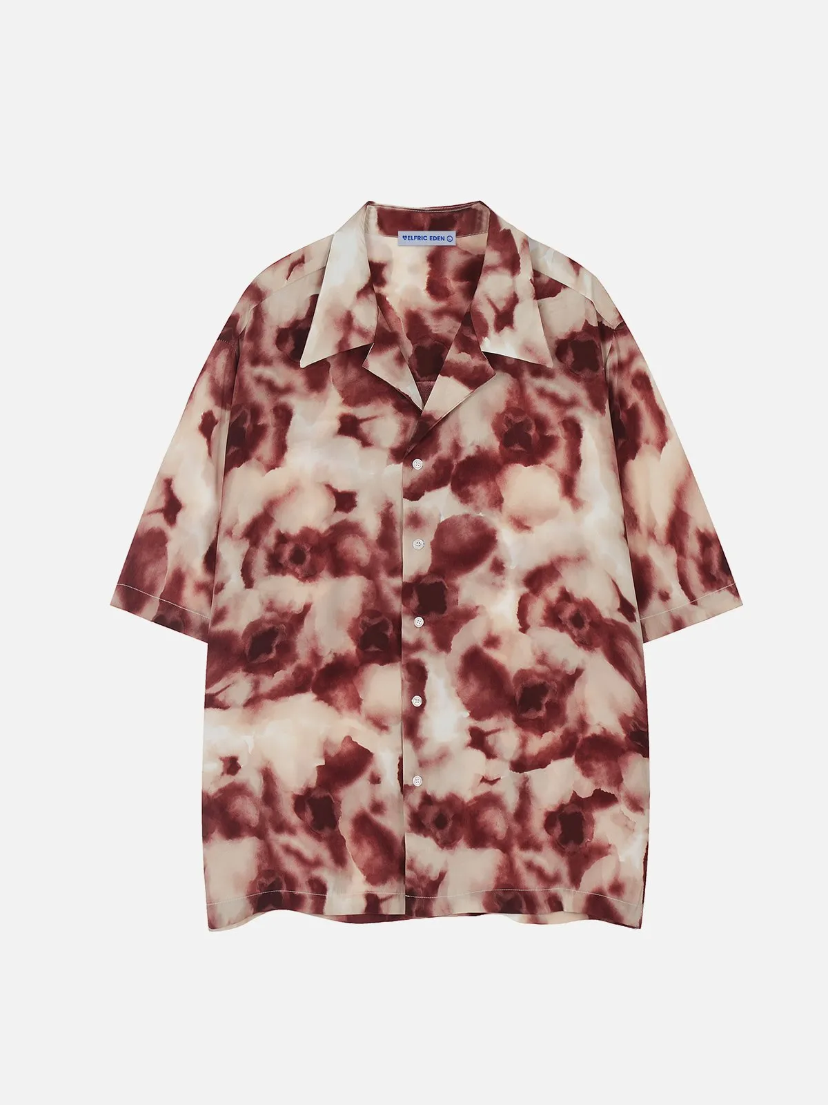 Aelfric Eden Tie Dye Print Short Sleeve Shirt sold by Aelfric Eden product image thumbnail 2