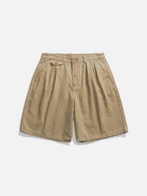 Solid Essential Cotton Shorts sold by Aelfric Eden