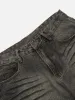 Aelfric Eden Line Print Washed Loose Jeans sold by Aelfric Eden