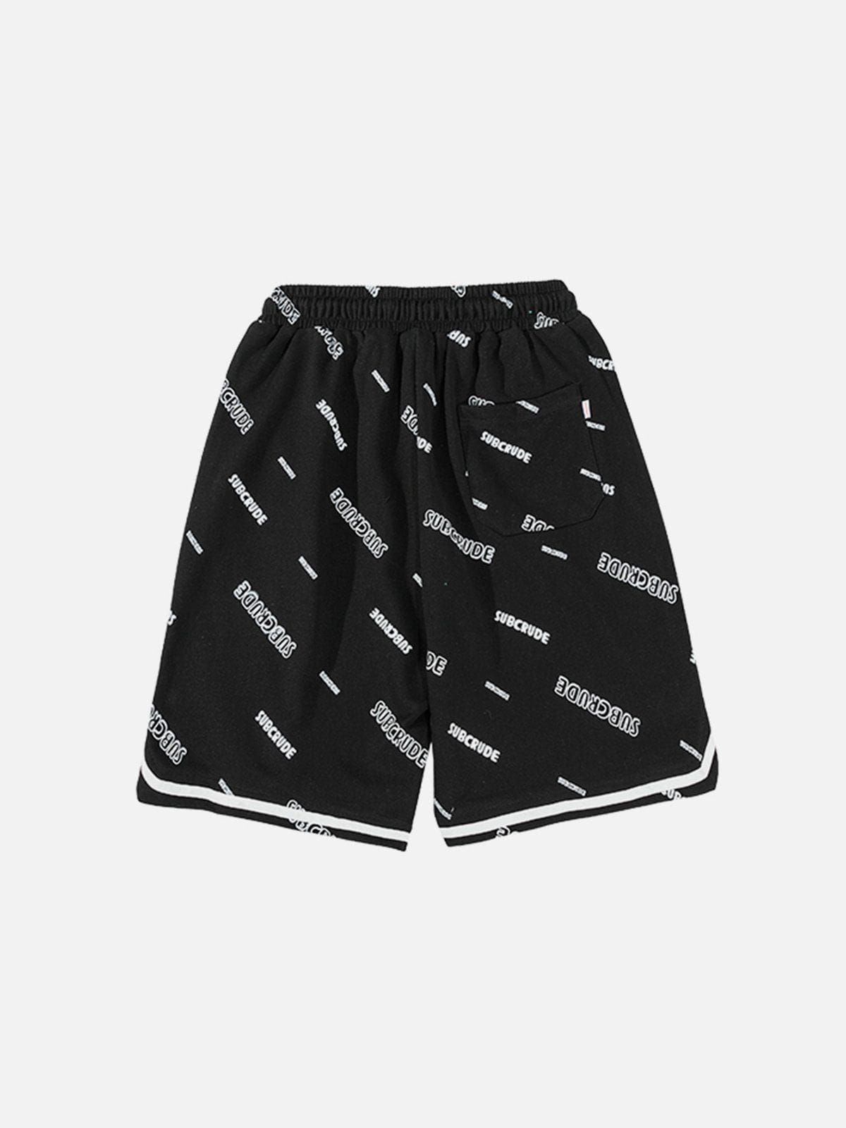 Aelfric Eden Letter All-over Print Shorts sold by Aelfric Eden product image thumbnail 2