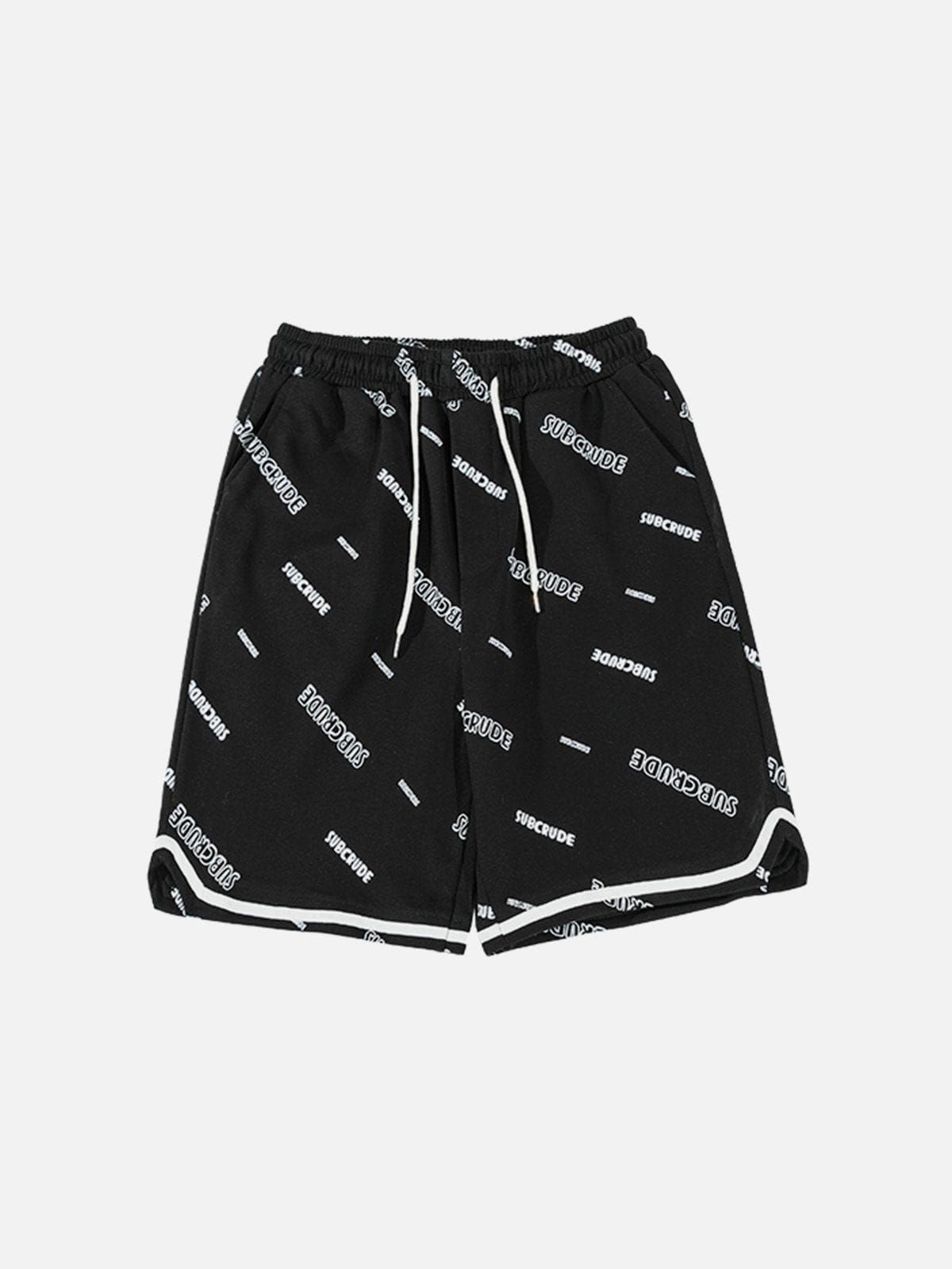 Aelfric Eden Letter All-over Print Shorts sold by Aelfric Eden