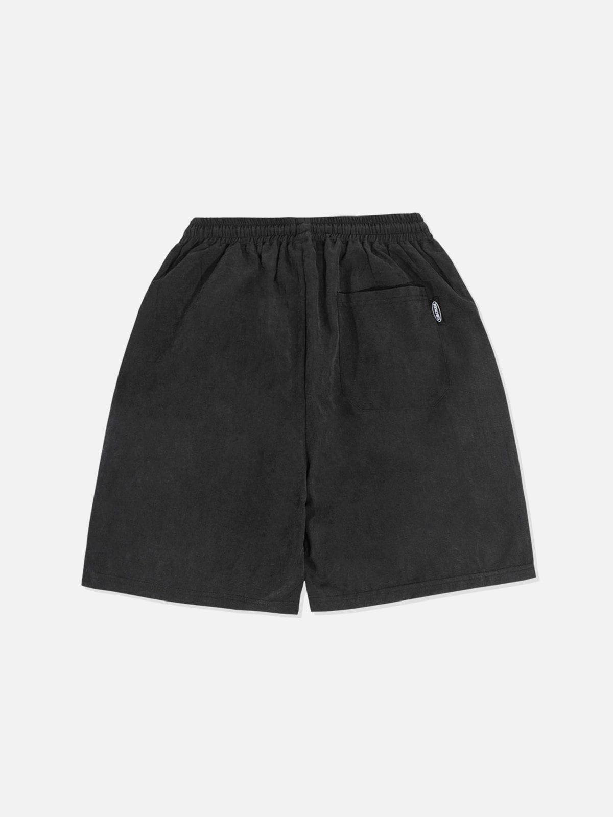 Aelfric Eden Side Foam Letter Print Shorts sold by Aelfric Eden product image thumbnail 4