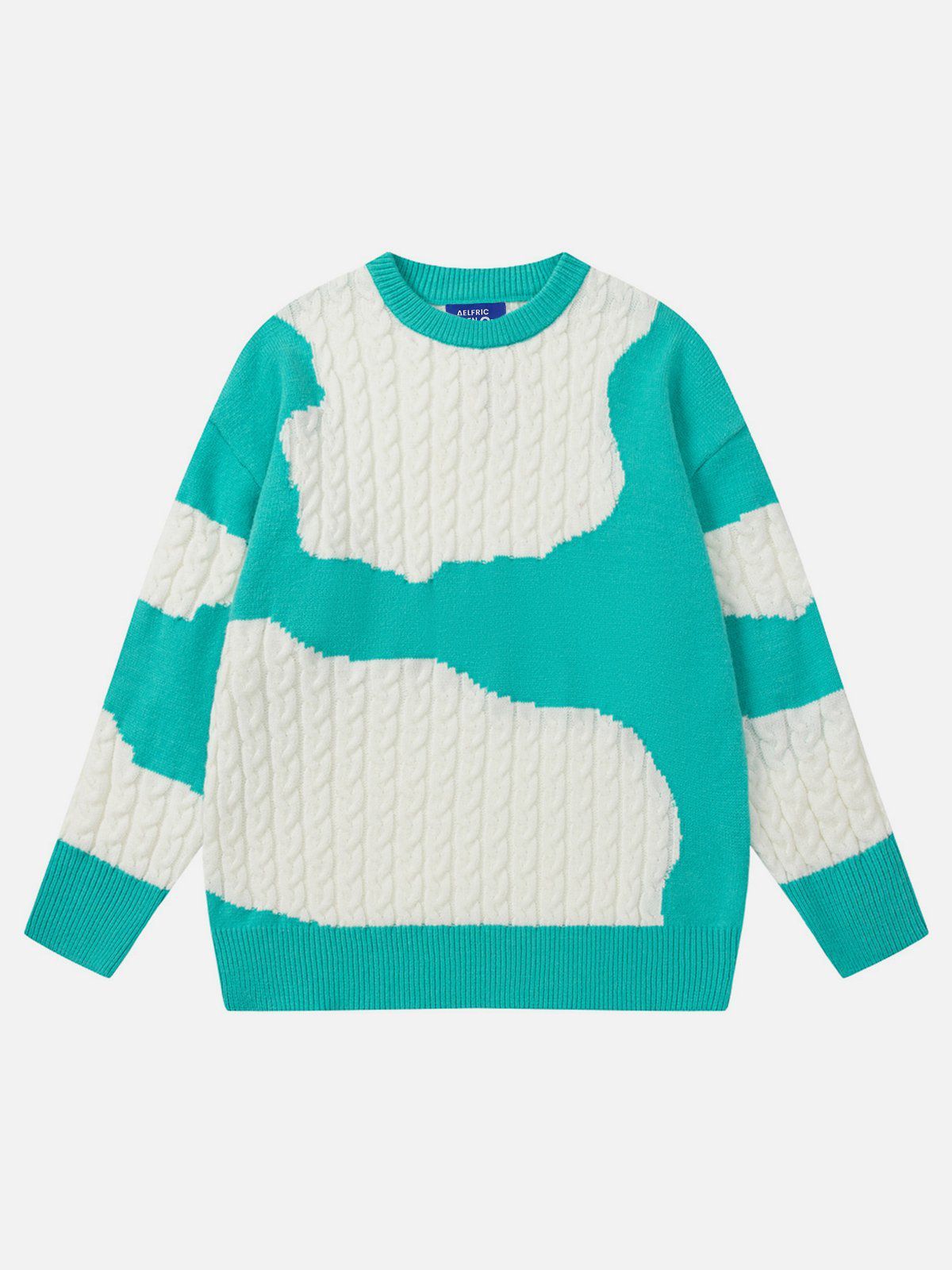 Aelfric Eden Patchwork Twist Sweater sold by Aelfric Eden product image thumbnail 3